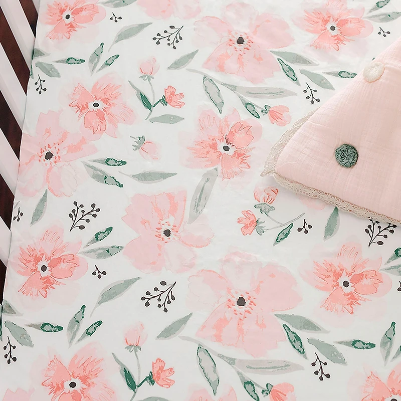 Drap Contour Parker - Fleurs