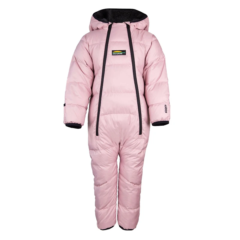 Habit de Neige Une Pièce Duvet Gabou Rose 0-24mois