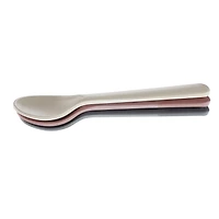 Bamboo Toddler Spoon 3-pack - Fog/Beet/Ocean