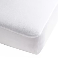 Crib Mattress Protector - White