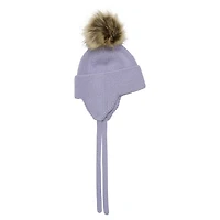 Pompom Knit Beanie 2-4y