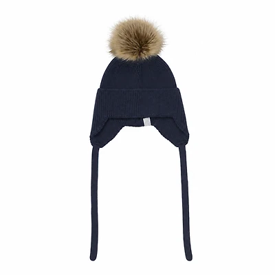 Tuque Tricot Pompon 6-24mois