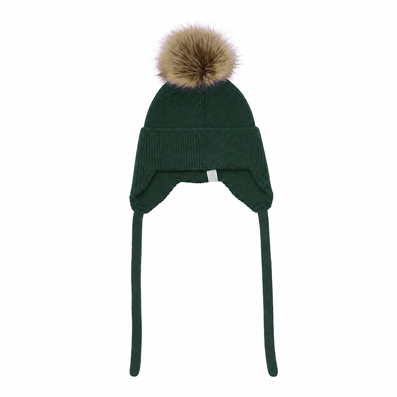 Tuque Tricot Pompon 6-24mois