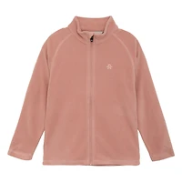 Solid Fleece Jacket 2-14y