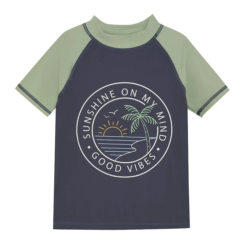 T-shirt Maillot UV Plage 2-10ans