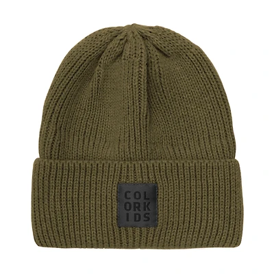 Solid Knit Beanie 2-7y