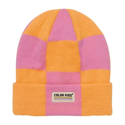 Checkered Beanie 2-7y