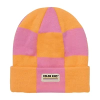 Checkered Beanie 2-7y