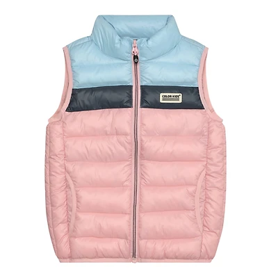 Veste Matelassée Colorblock