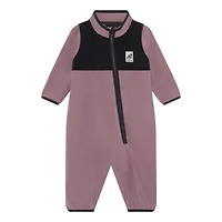 Pink Fleece Suit 9-24m