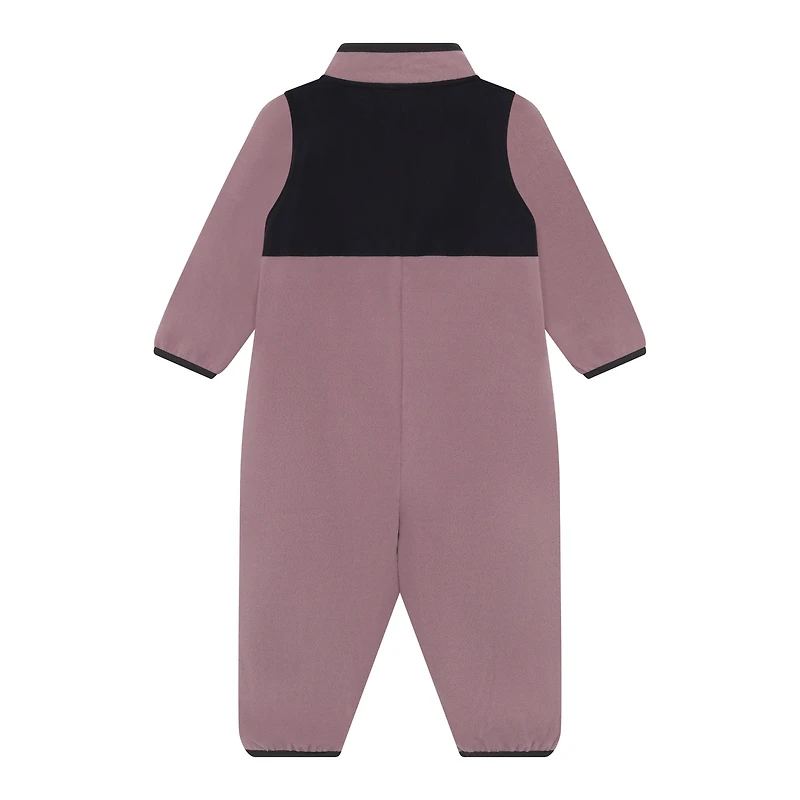 Pink Fleece Suit 9-24m