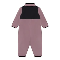 Pink Fleece Suit 9-24m