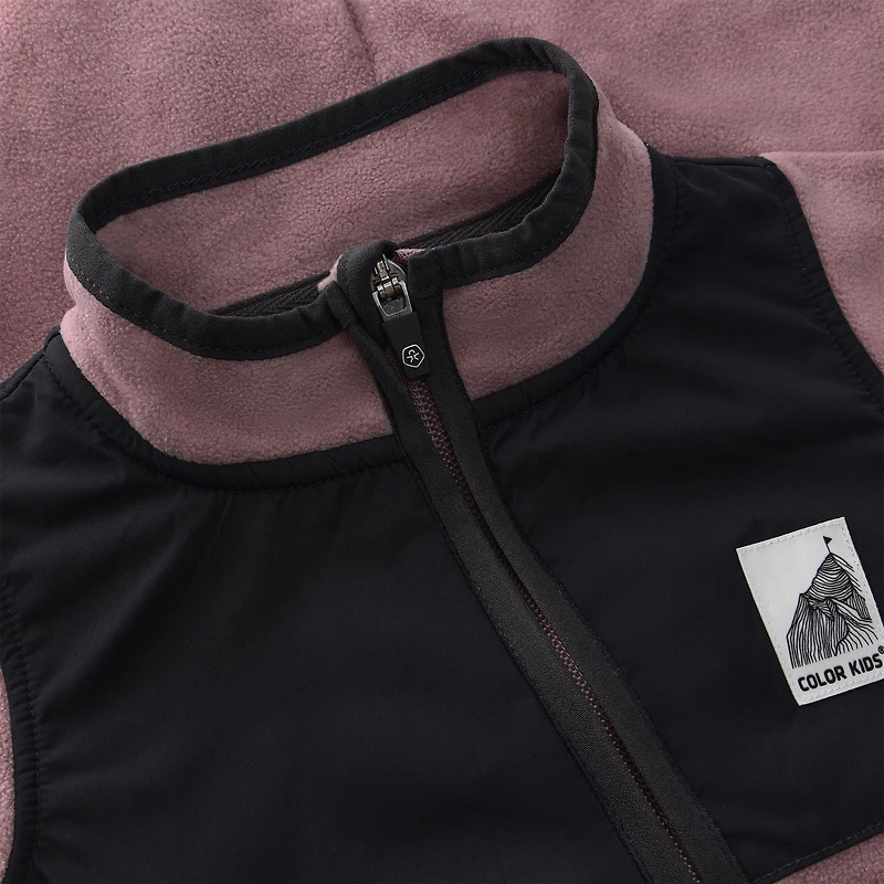Pink Fleece Suit 9-24m
