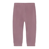 Pink Fleece Pants 9-24m