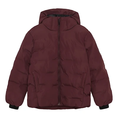 Burgundy Quilt Jacket 4-14