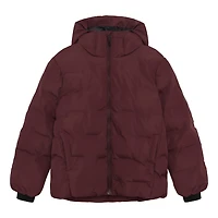 Burgundy Quilt Jacket 4-14