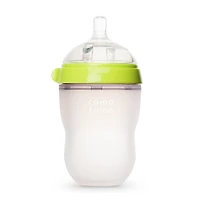 Squeezable Natural Flowing Bottle 8oz - Green