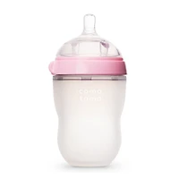 Squeezable Natural Flowing Bottle 8oz - Pink