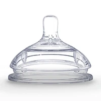 Natural Silicone Nipple 3m+ - Medium Flow