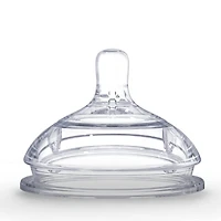 Natural Silicone Nipple 6m+ - Fast Flow