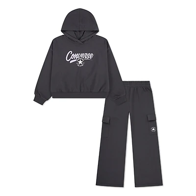 Hoodie & Cargo Pant Set 4-6x