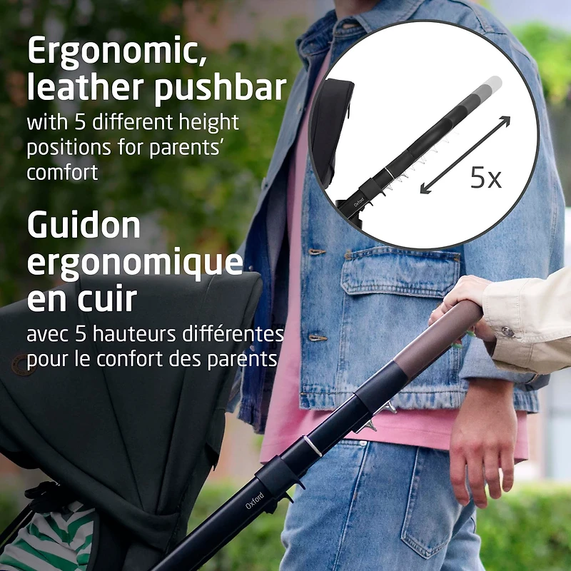 Oxford Stroller - Twillic Black