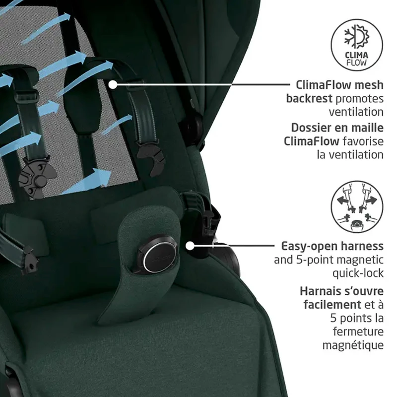 Fame Stroller - Twillic Black