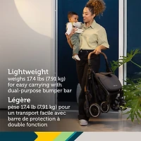 Spark Plus Compact Auto-Fold Stroller - Mineral Graphite