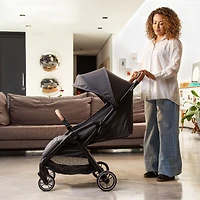 Spark Plus Compact Auto-Fold Stroller - Mineral Graphite