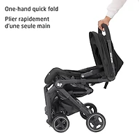 Lara Ultracompact Stroller - Essential Black