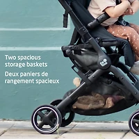 Lara Ultracompact Stroller - Essential Black