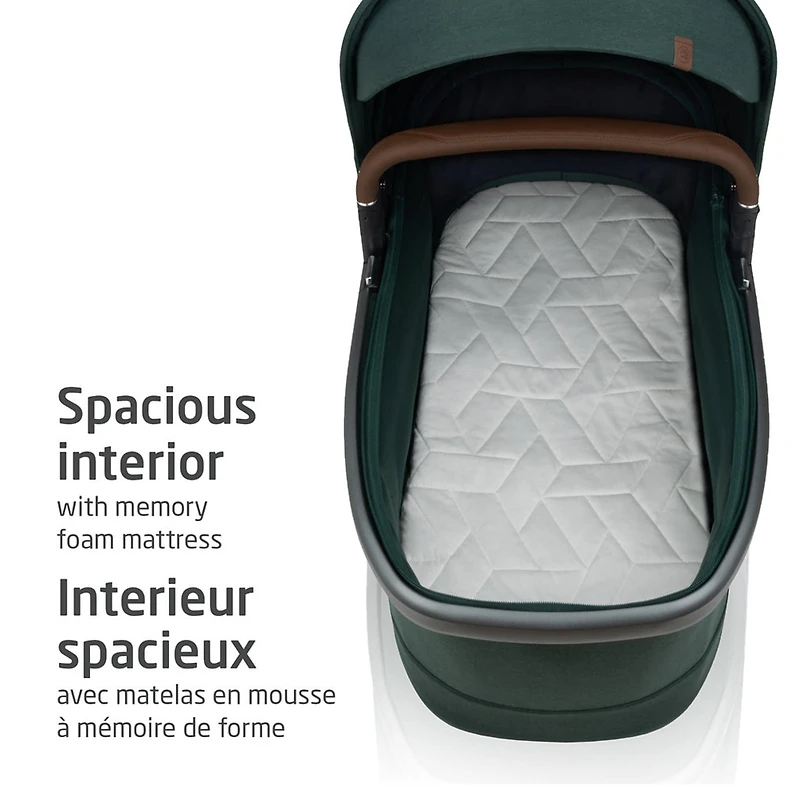 Fame Bassinet - Twillic Green