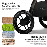 Zelia Luxe 5-in-1 Modular Travel System - Essential Green