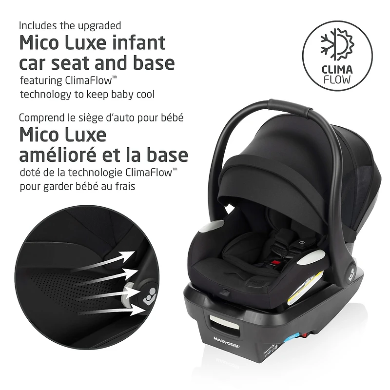 Zelia Luxe 5-in-1 Modular Travel System