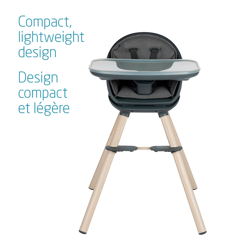 Chaise Haute Moa 8-en-1 - Beyond Graphite