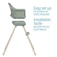 Chaise Haute Moa 8-en-1 - Classic Vert