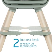 Chaise Haute Moa 8-en-1 - Classic Vert