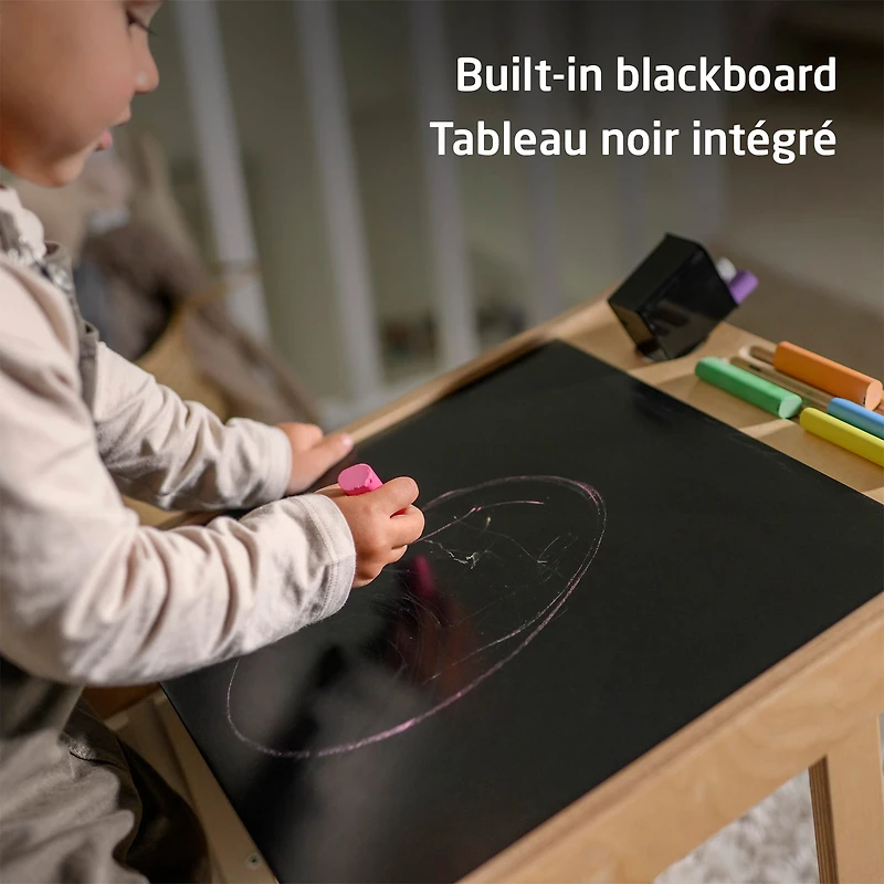 Tour Apprentissage Toucan 3en1 - Naturel / Blanc