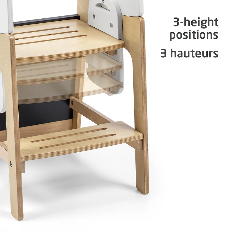 Toucan 3-In-1 Learning Tower - Natural White