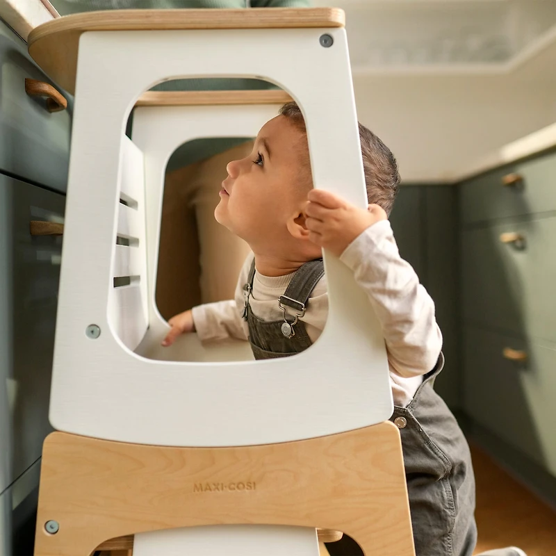 Toucan 3-In-1 Learning Tower - Natural White