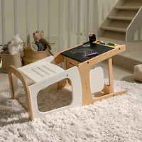 Tour Apprentissage Toucan 3en1 - Naturel / Blanc