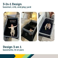 Parc Dream & Go™ 3-en-1 - Gris