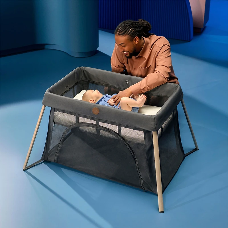 Parc Lit de Voyage pour Bébé Calao Light - Classic Avoine