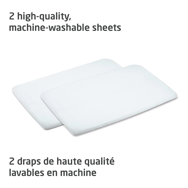 Maxi-Cosi Swift/Calao Bassinet Mode Sheets – Set of 2
