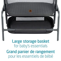Iora Maxi-Cosi Bedside Bassinet - Classic Graphite