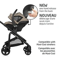 Siège d'Auto Mico Luxe+ - Select Gris
