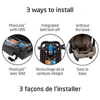 Siège d'Auto Mico Luxe+ - Truffle