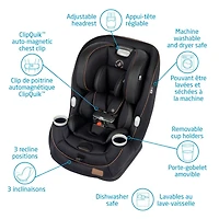 Siège d'Auto Pria All-in-one 4-100lb