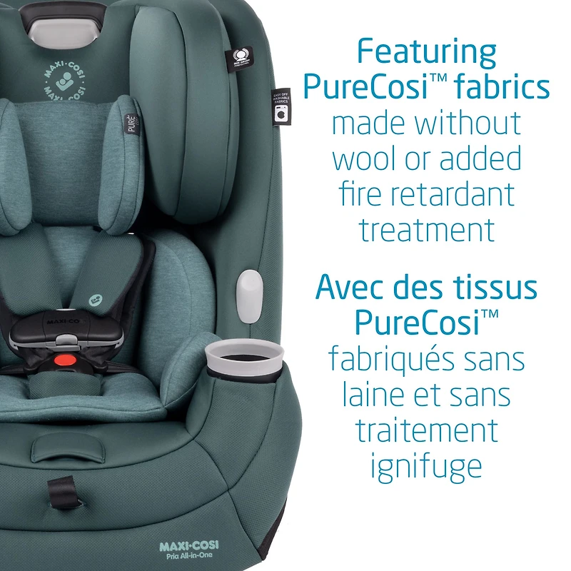 Siège d'Auto Pria All-in-one 4-100lb - Essential Vert