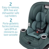 Siège d'Auto Pria All-in-one 4-100lb - Essential Vert